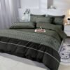 COBERTOR 5 PIEZAS TELA CON TELA ACOLCHADO 2 PLAZAS (FARDO X 20 UNDS)