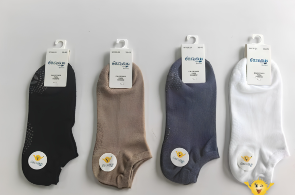 MEDIAS TALONERAS BAMBU ULTRA PARA VARON (FARDO X 100 DOC)