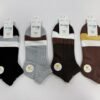 MEDIAS TOBILLERAS DE ALGODON CON DISEÑOS PARA VARON (FARDO X 100 DOC)