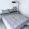 COBERTOR PREMIUM TELA CON PIEL DE ANGEL 3 PIEZAS (CAJA X 24 UNDS)