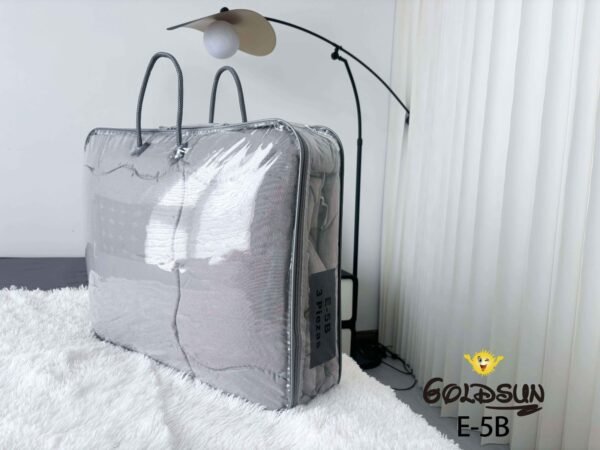 COBERTOR PREMIUM TELA CON PIEL DE ANGEL 3 PIEZAS (CAJA X 24 UNDS)