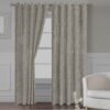 CORTINAS DE LINO 100% BLACKOUT COLOR ENTERO CON ARGOLLA (CAJA X 36 UNDS)