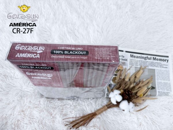 CORTINAS DE LINO 100% BLACKOUT COLOR ENTERO CON ARGOLLA (CAJA X 36 UNDS)