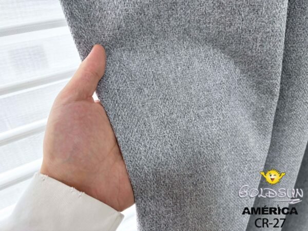 CORTINAS DE LINO 100% BLACKOUT COLOR ENTERO CON ARGOLLA (CAJA X 36 UNDS)