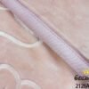 FRAZADA DE TERCIOPELO MODELO COREANO 1 PAÑO 6 KG COLOR ENTERO (CAJA X 9 UNDS)