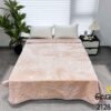 FRAZADA DE TERCIOPELO MODELO COREANO 1 PAÑO 6 KG COLOR ENTERO (CAJA X 9 UNDS)