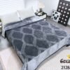 FRAZADA DE TERCIOPELO MODELO COREANO 1 PAÑO 6 KG COLOR ENTERO (CAJA X 9 UNDS)