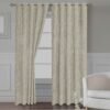 CORTINAS DE LINO 100% BLACKOUT COLOR ENTERO CON ARGOLLA (CAJA X 36 UNDS)