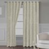 CORTINAS DE LINO 100% BLACKOUT COLOR ENTERO CON ARGOLLA (CAJA X 36 UNDS)