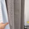 CORTINAS DE LINO 100% BLACKOUT COLOR ENTERO CON ARGOLLA (CAJA X 36 UNDS)